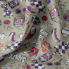 Printed Cotton RIDEORDIE Green / Red